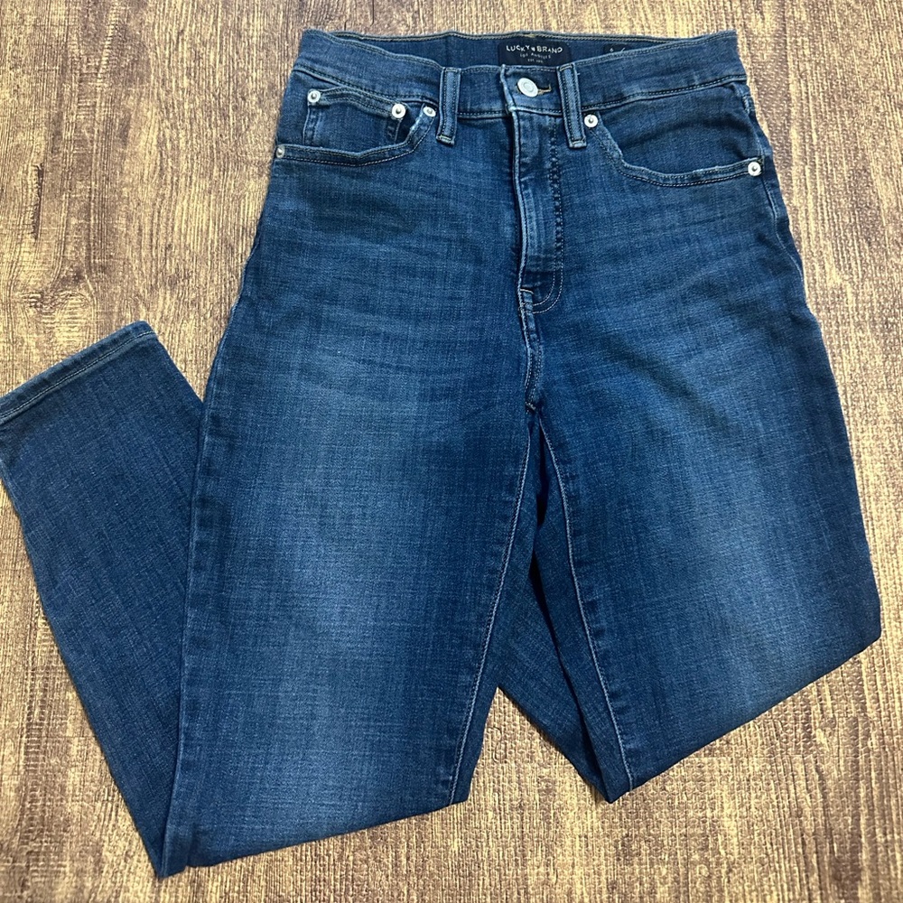Lucky Brand High Rise Skinny Bridgette Ankle Jeans